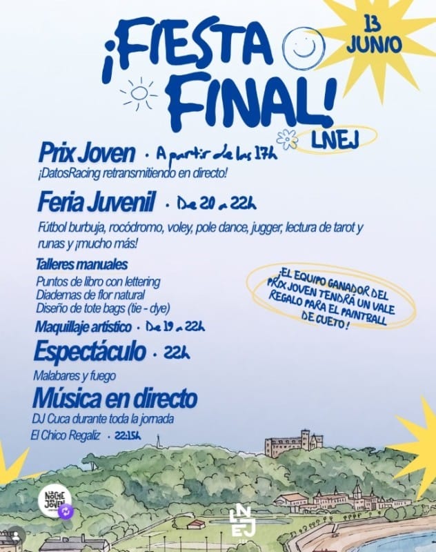 Fiesta Final y Prix Joven Santander