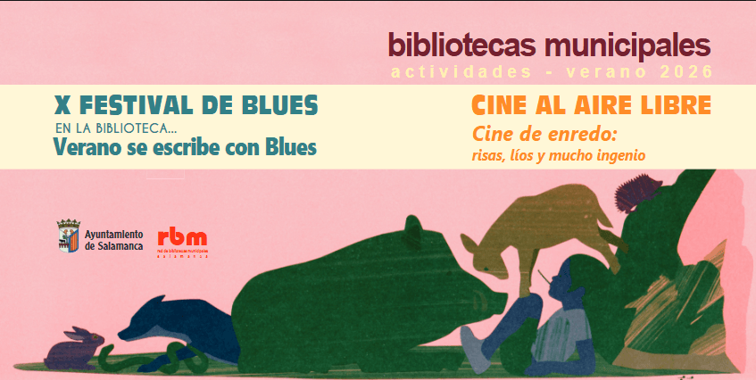 Verano cultural de la Red de Bibliotecas Municipales