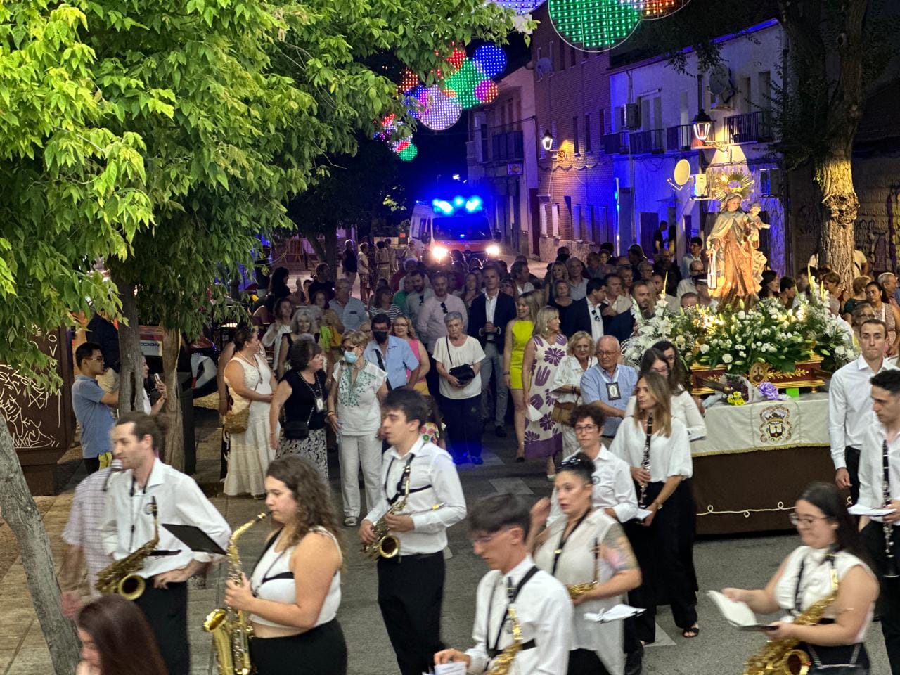 Fiestas en honor a la Virgen del Carmen en La Poveda