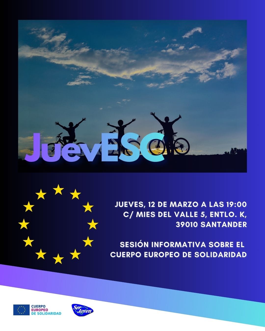 Charla informativa sobre el Cuerpo Europeo de Solidaridad