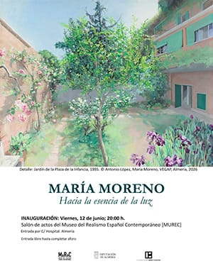 María Moreno. Hacia la esencia de la luz