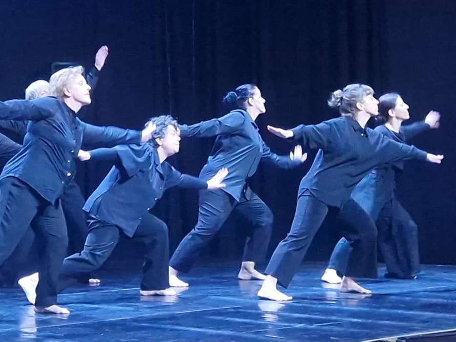 Muestra de danza de la UP