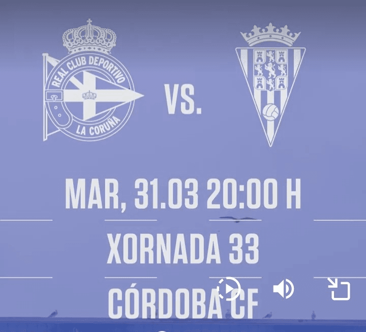R.C. Deportivo vs C贸rdoba C.F.