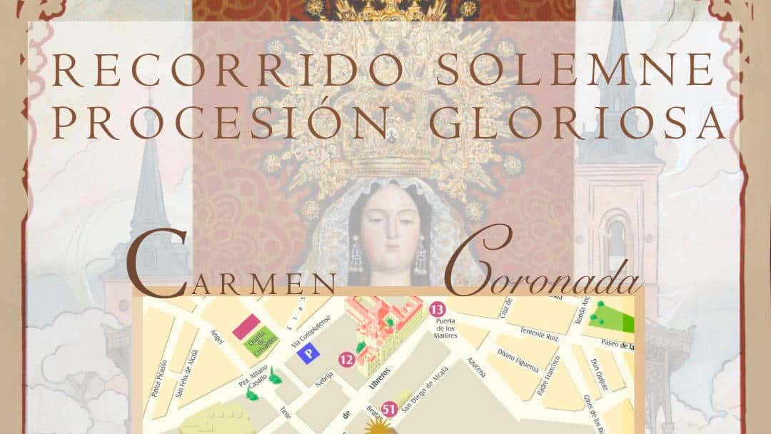 Procesión de la Virgen del Carmen Coronada
