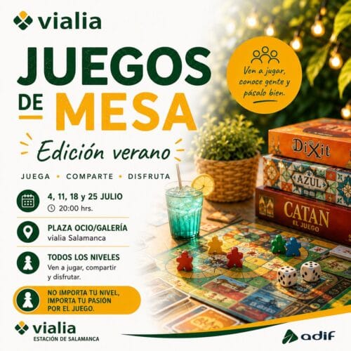 Actividad infantil de juegos de mesa en CC Vialia