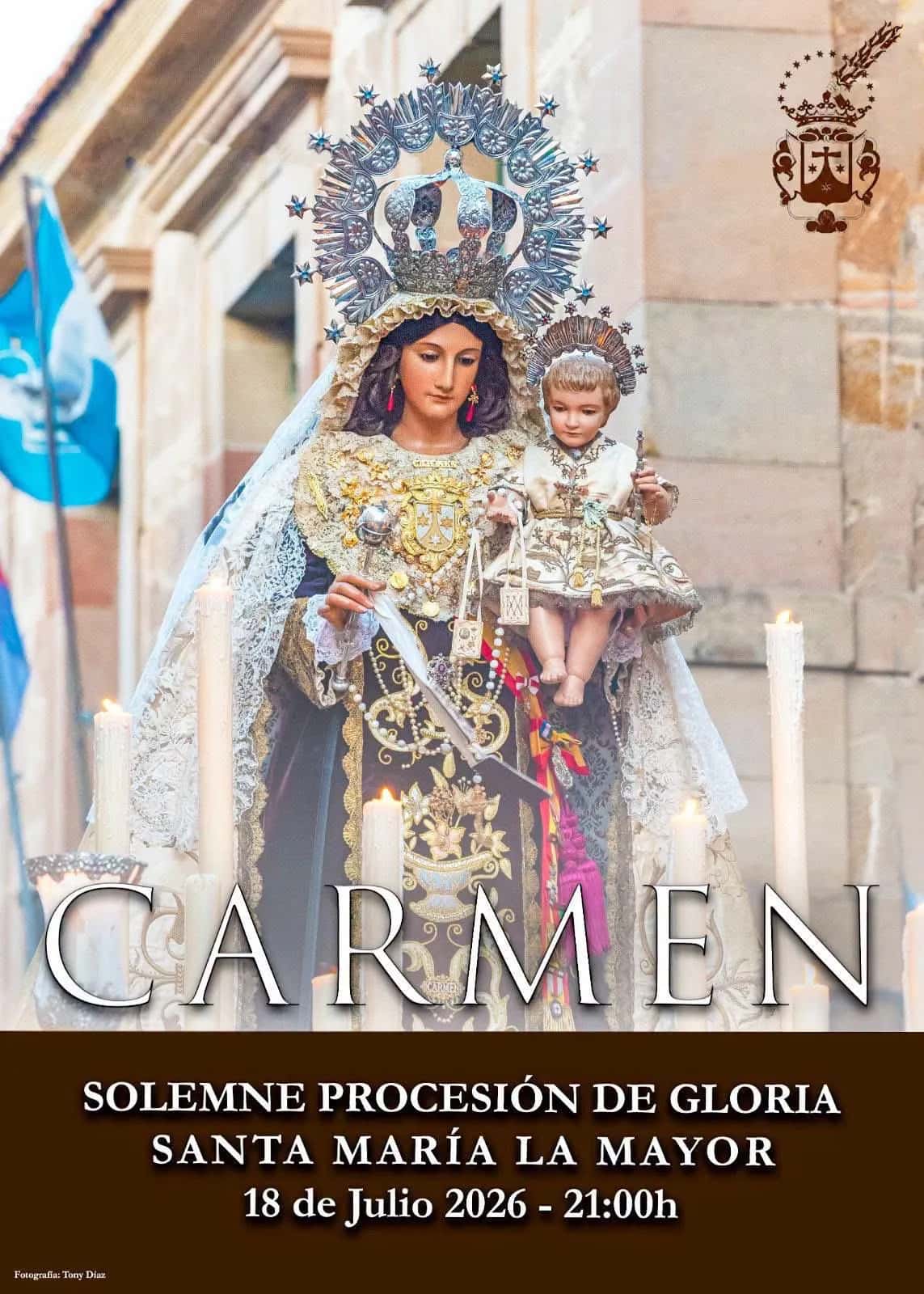 Solemne Procesión de Gloria de la Virgen del Carmen