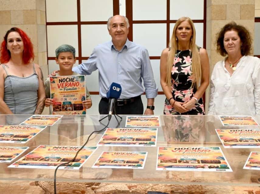 Noche de verano en familia