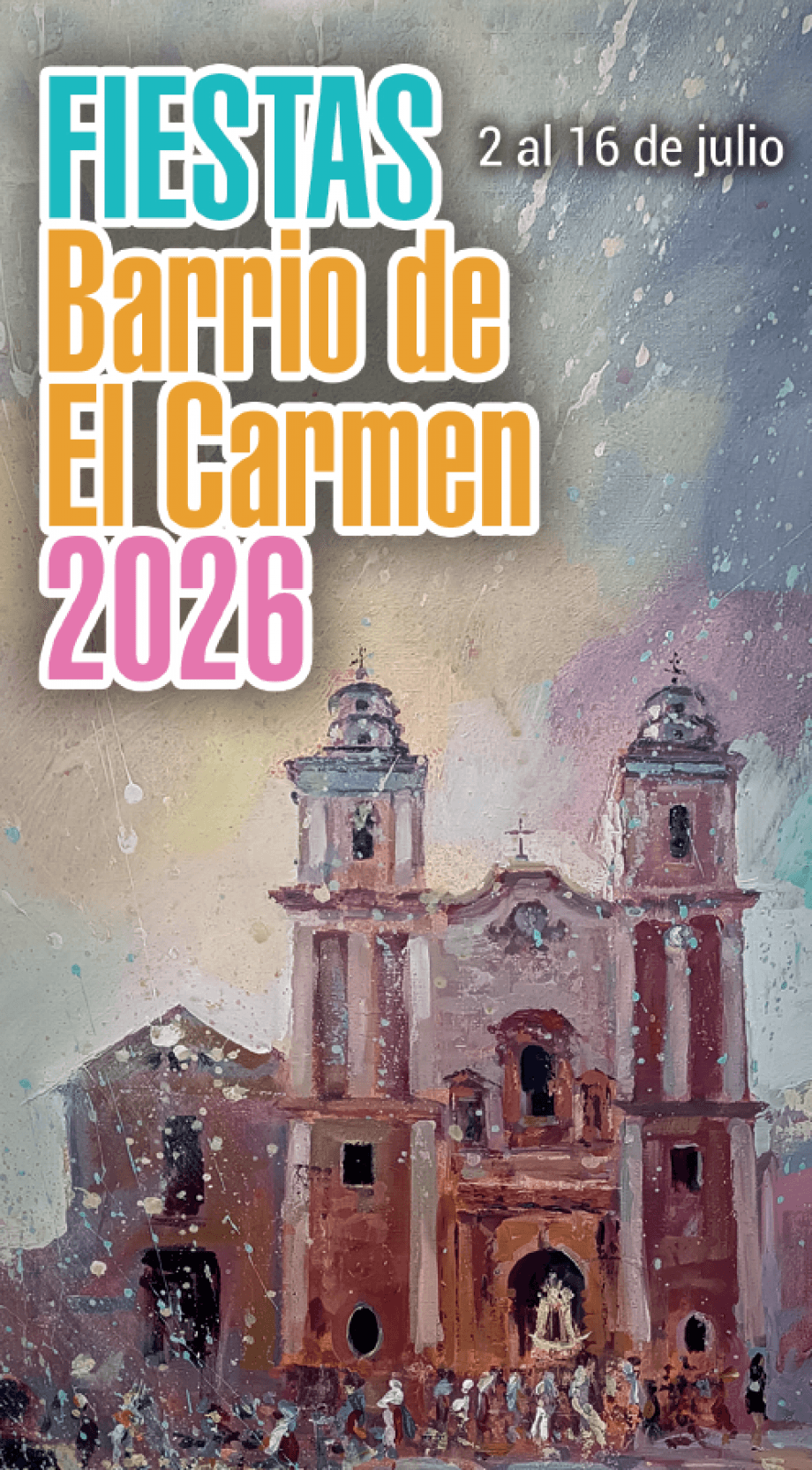 Fiestas Barrio de El Carmen: Misa solemne y procesión