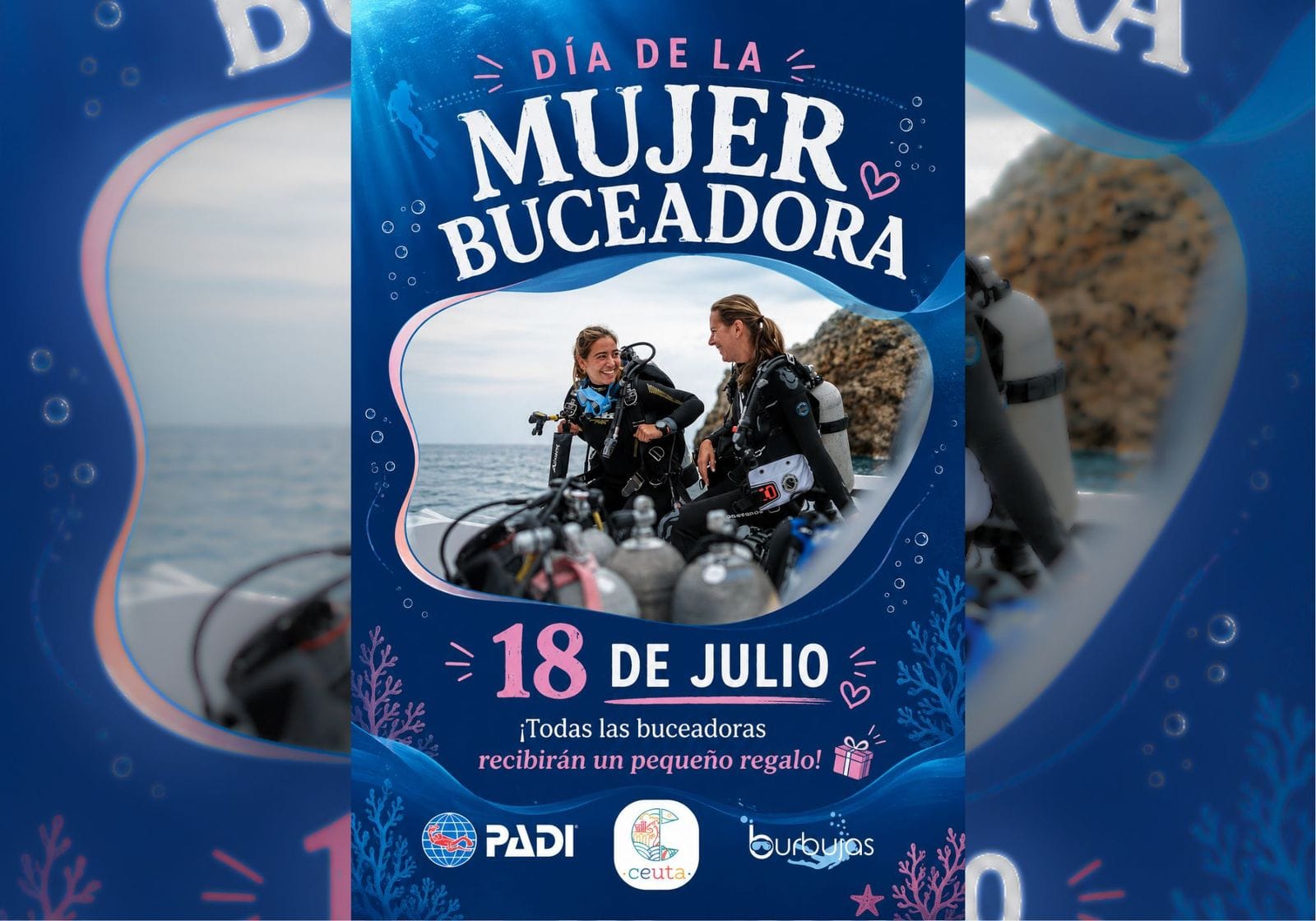 Jornada por el Día de la Mujer Buceadora