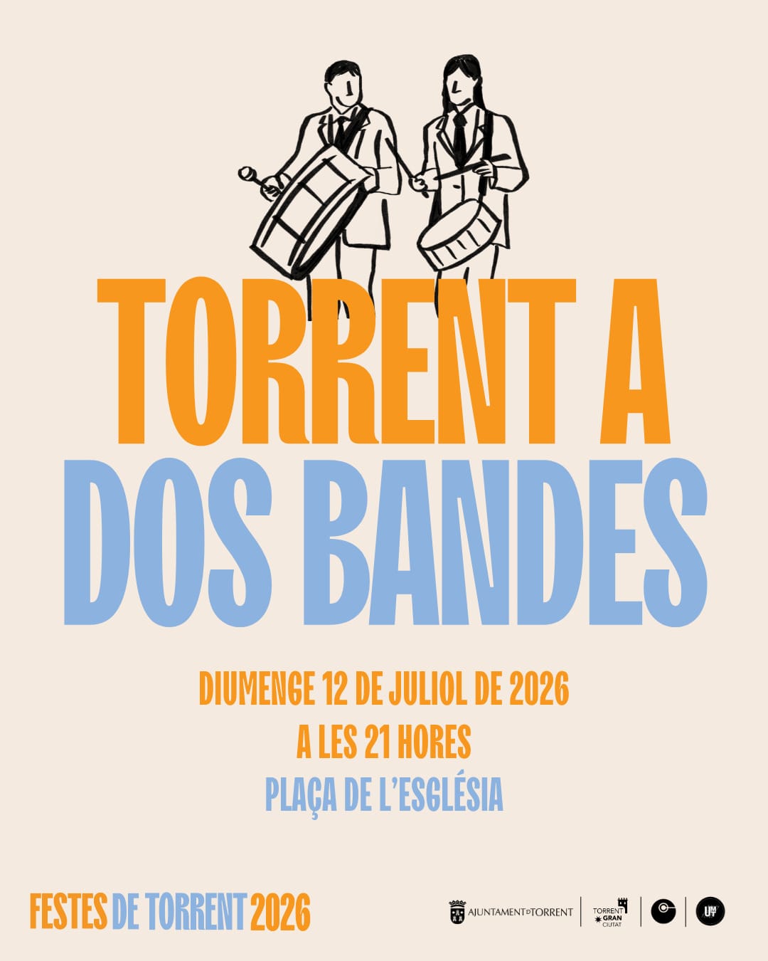Torrent a dos bandes