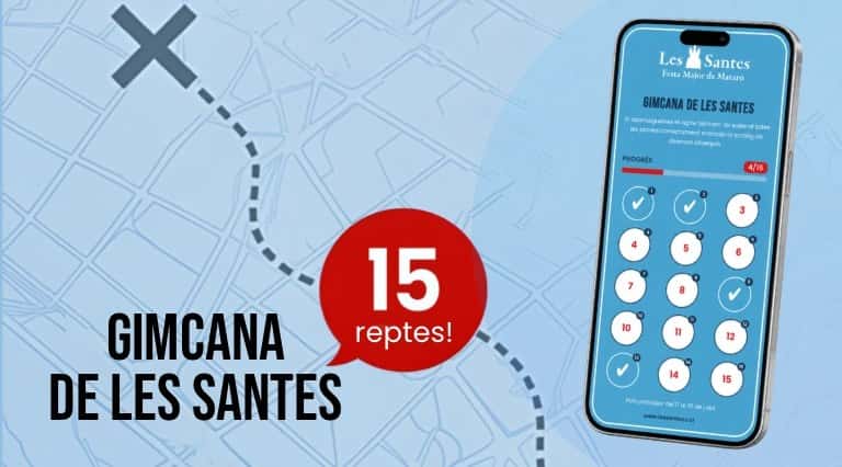 Gimcana inspirada en Les Santes