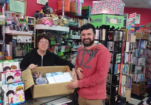 Librería Evasión en Motril: libros de viejo y cómics