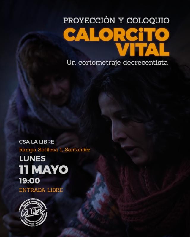 Proyección y coloquio del cortometraje 'Calorcito Vital'