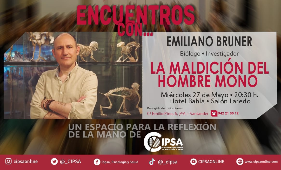 Encuentro con... Emiliano Bruner: La maldición del hombre mono