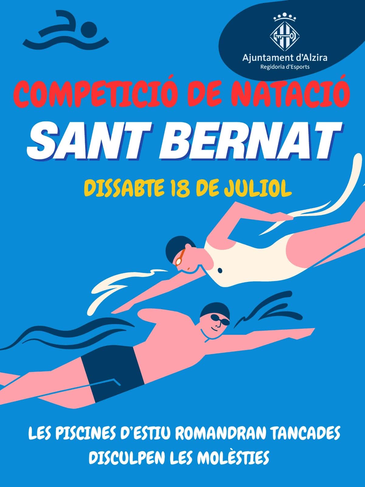 Competición de natación «Sant Bernat»