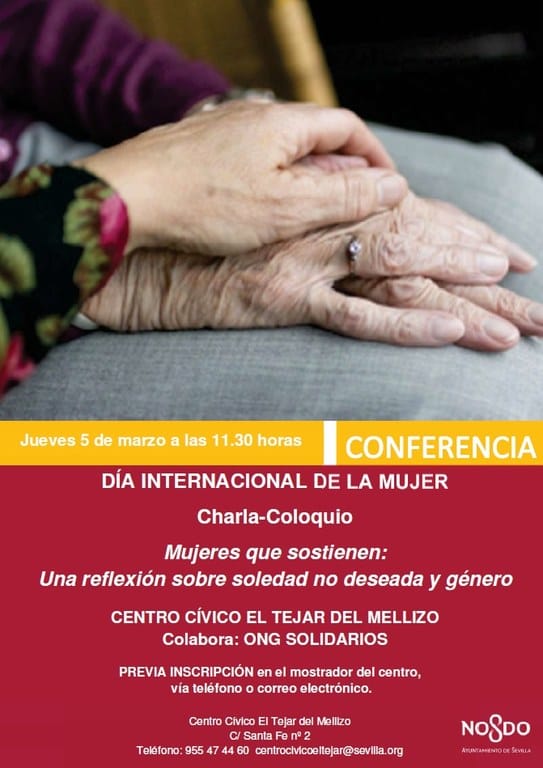 Conferencia Día Internacional de la Mujer: Mujeres que sostienen