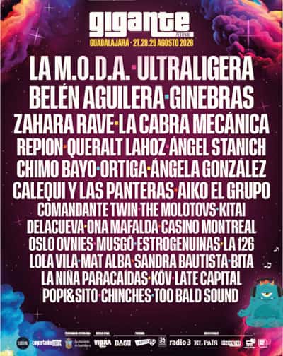 El Festival Gigante 2026 presenta su cartel por días