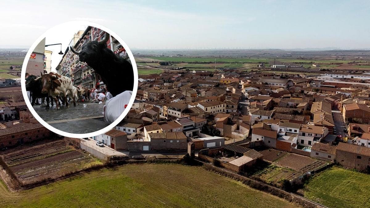 Los singulares Sanfermines de Boquiñeni a un paso de Zaragoza
