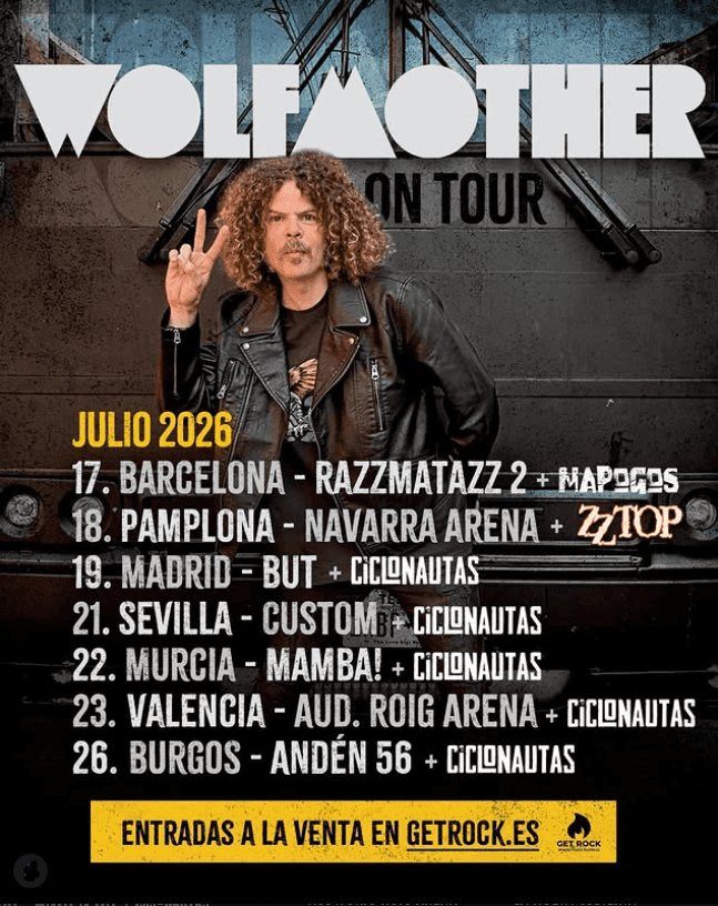 Wolfmother en Murcia