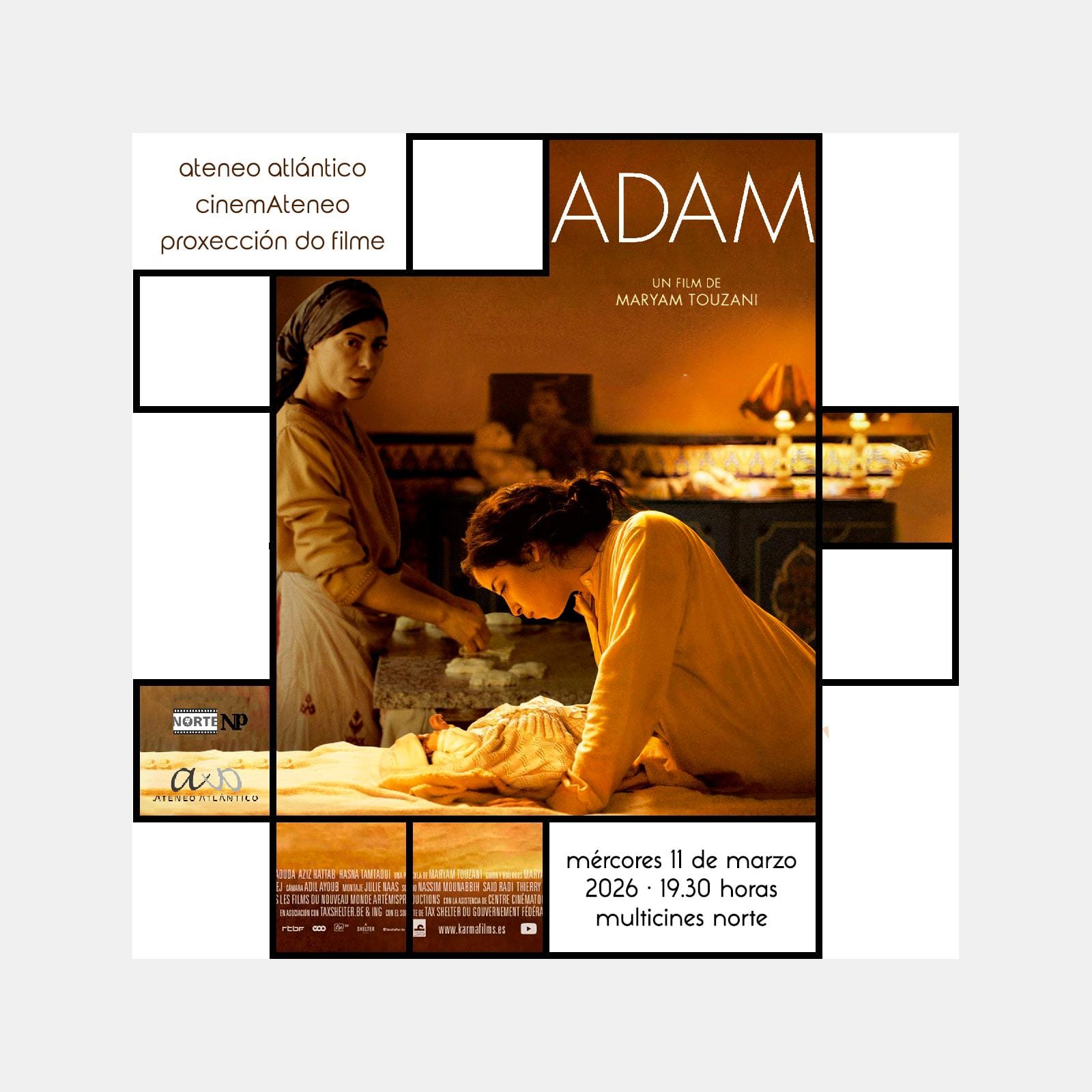Heroínas del cine. Adam