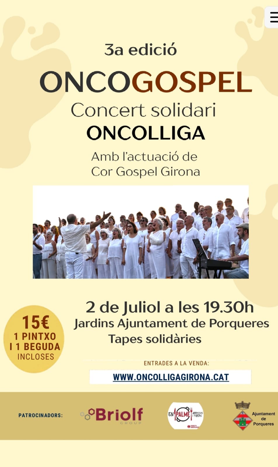 Actuació del Cor Gospel Girona