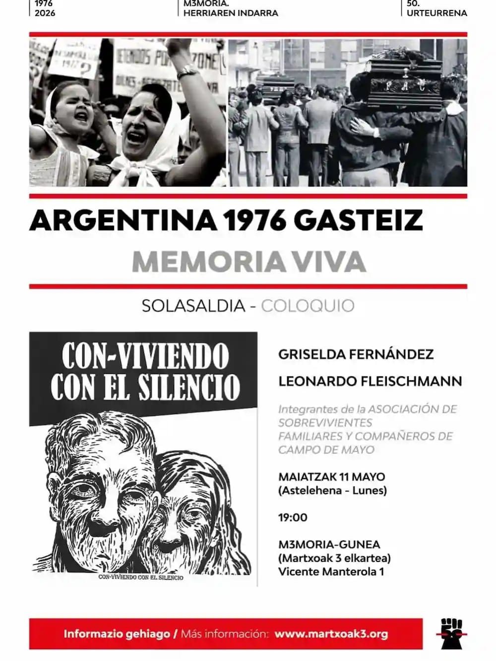Argentina – 1976 – Gasteiz: Memoria Viva