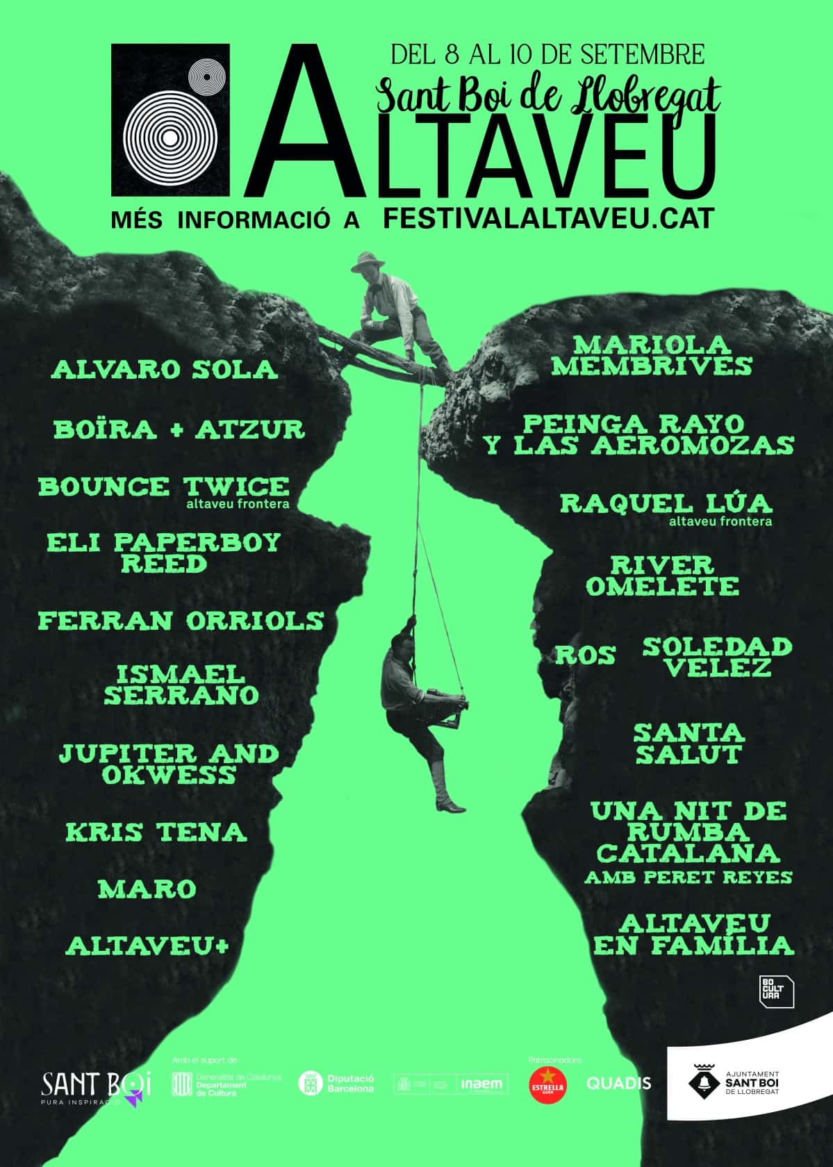 Altaveu 2026: Los Sírex, 091 y La Perra Blanco
