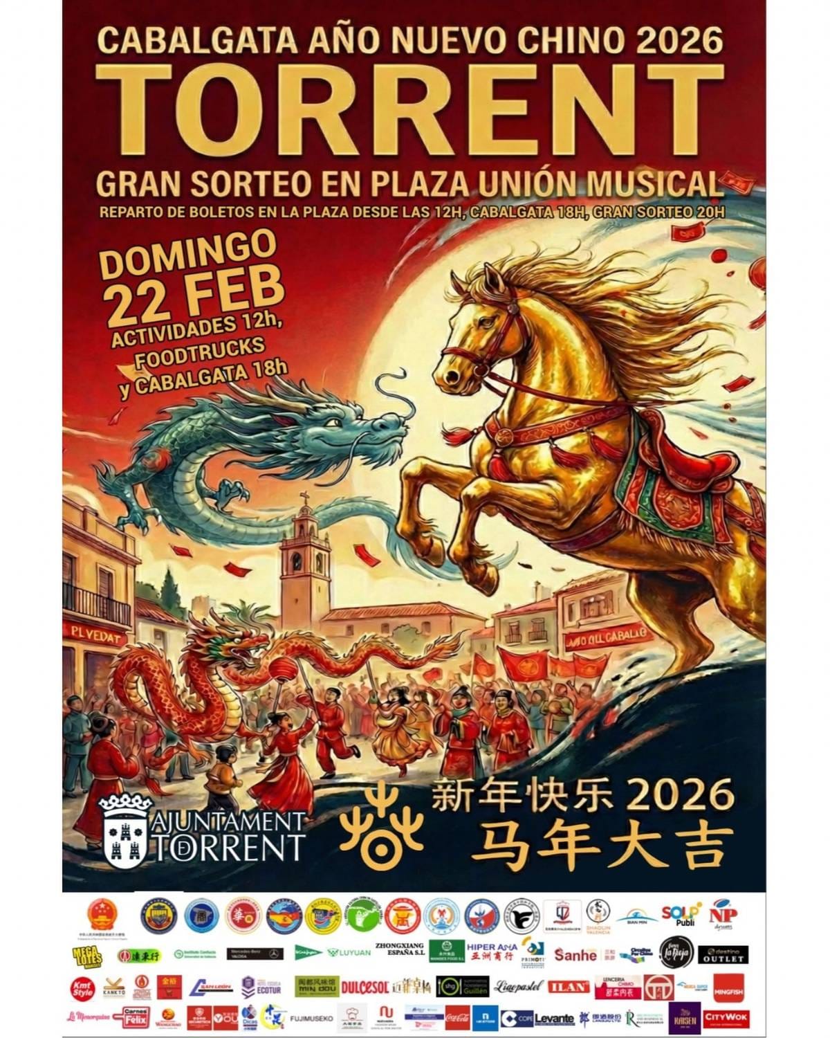 El Año Nuevo Chino que Torrent acogió por sorpresa