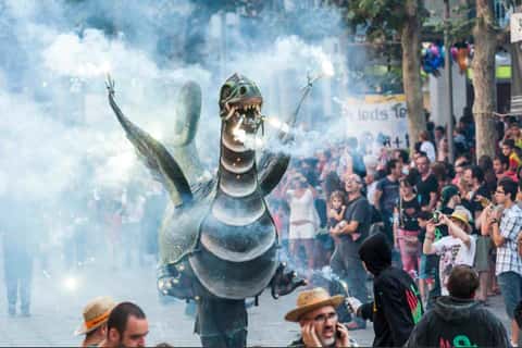 Correfoc infantil. Correguspira