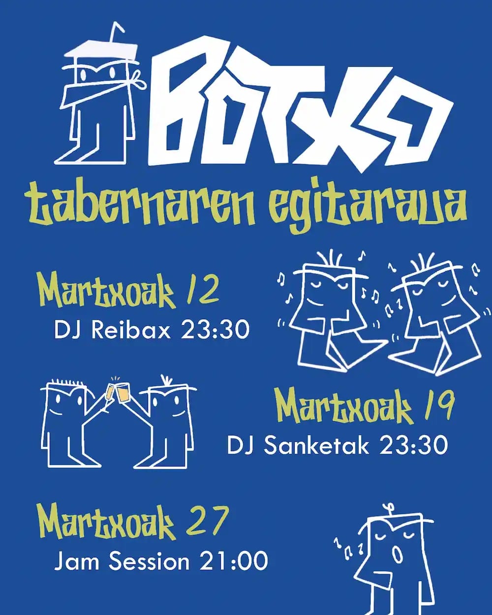 Sanketak en JJ Ostegunak