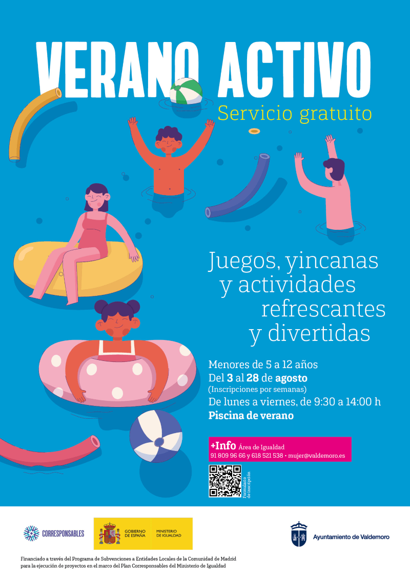 Verano Activo: agosto en la piscina municipal