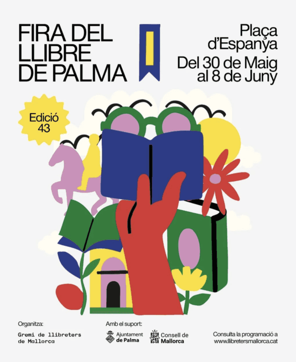 Tardes de lectura y paseo en la Feria del Libro de Palma