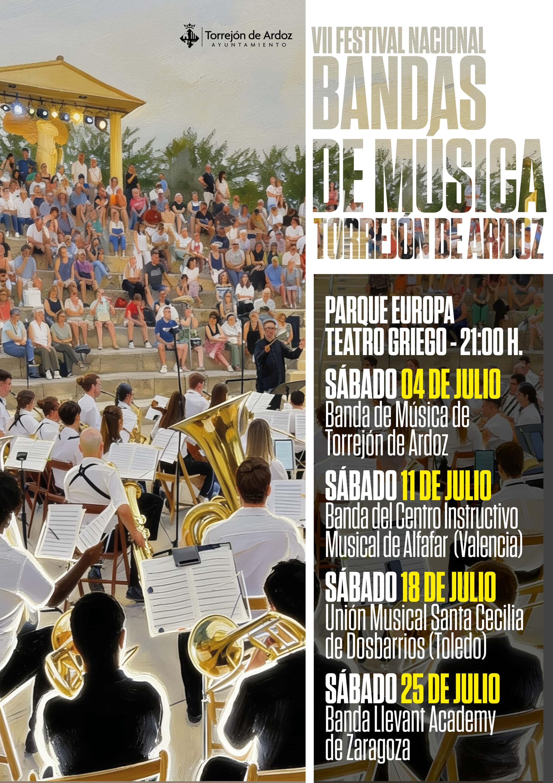 El Festival Nacional de Bandas se despide en el Parque Europa