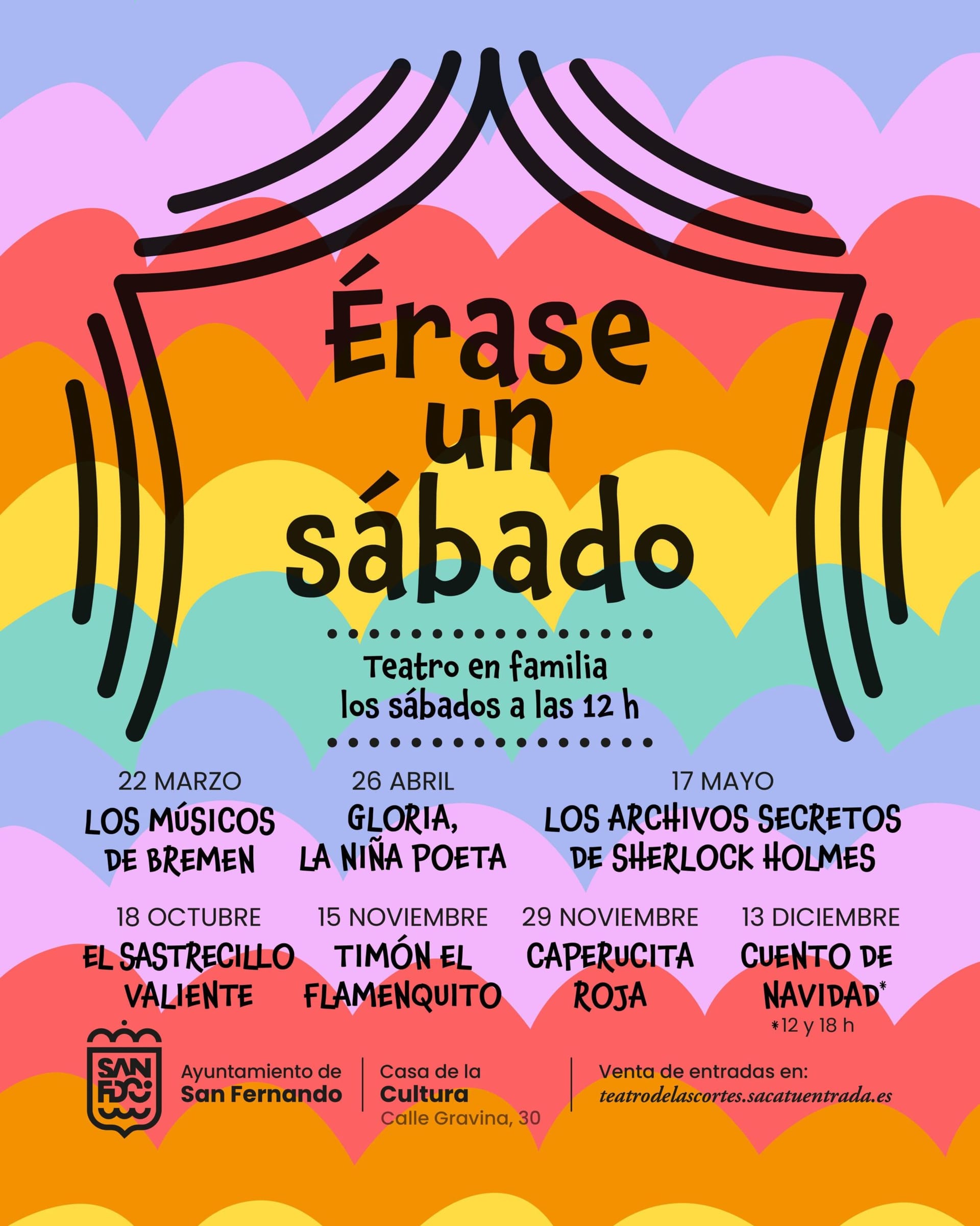 Ciclo de Teatro en Familia Érase un Sábado - Cuento de Navidad