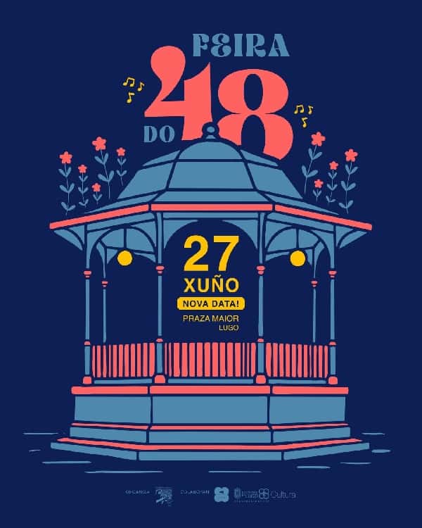 Cancelada la Feira do 48 en Lugo por mal tiempo