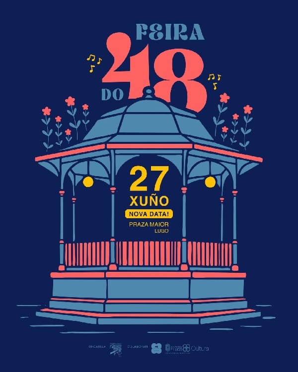 Cancelada la Feira do 48 en Lugo por mal tiempo