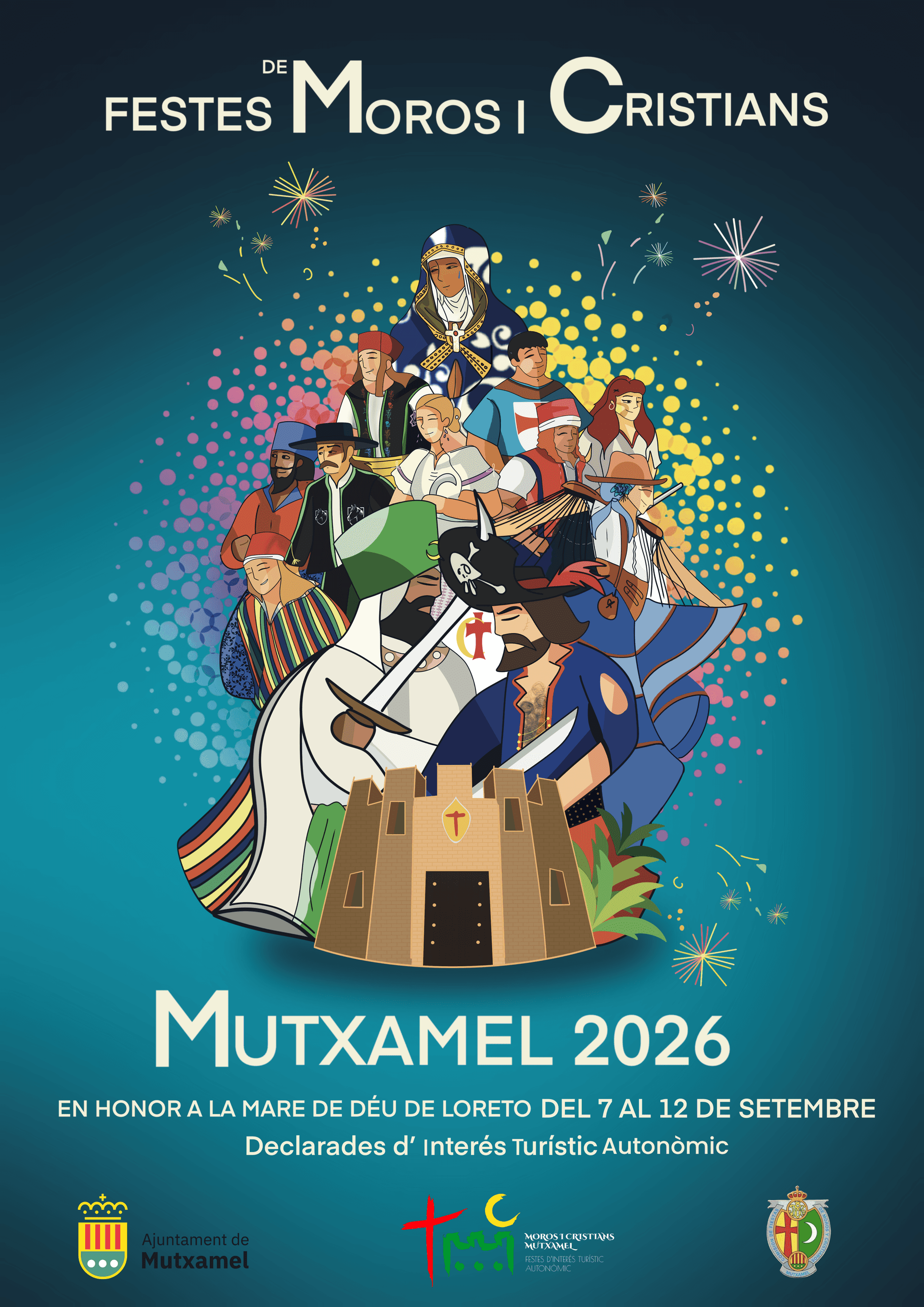 Mutxamel presenta sus Moros y Cristianos 2026