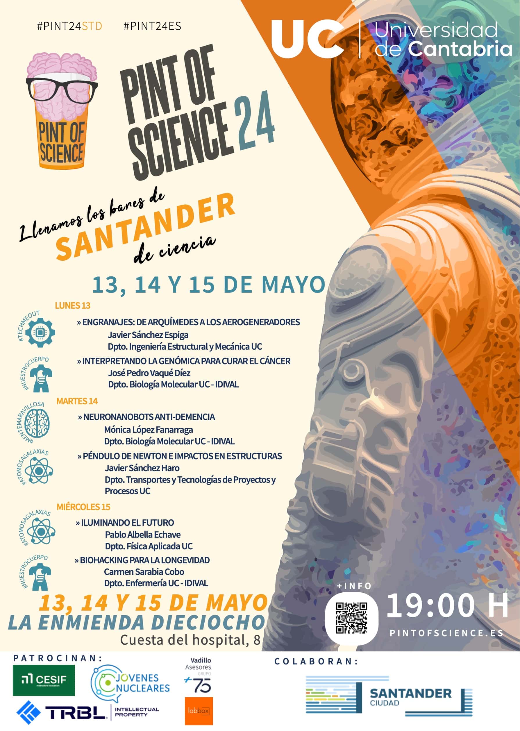 Ciencia entre pintas: el festival Pint of Science en Santander