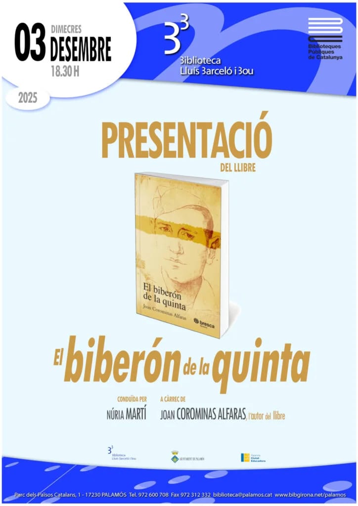 Presentación del libro 'El biberón de la quinta'
