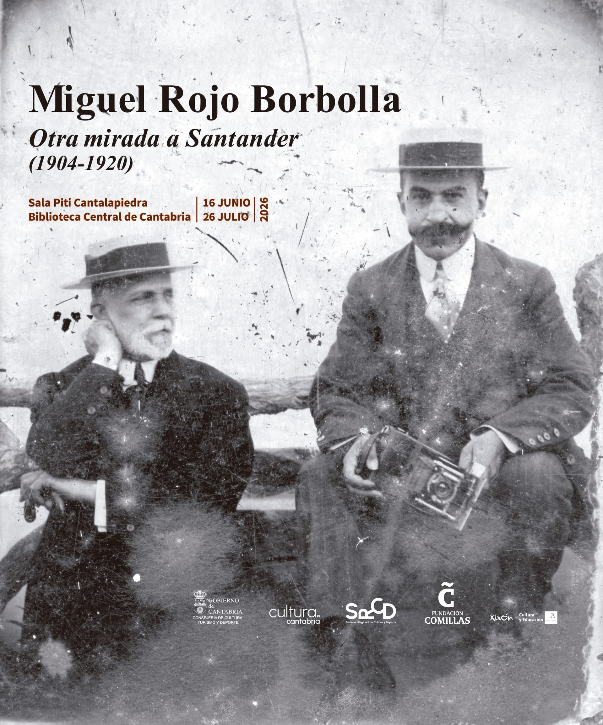 Santander hace un siglo a través de Rojo Borbolla