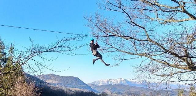 Planes de altura: tirolinas y aventura en Gipuzkoa