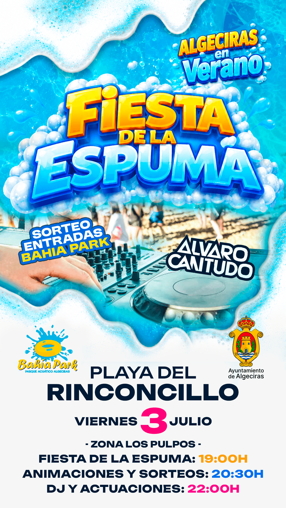 La Fiesta de la Espuma refresca El Rinconcillo