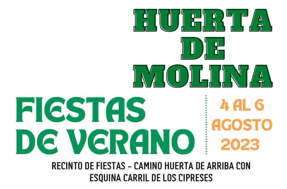 Fiestas de la Huerta de Molina: cine, paellas y senderismo