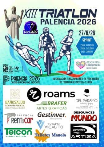 El Triatlón Ciudad de Palencia celebró su XIII edición