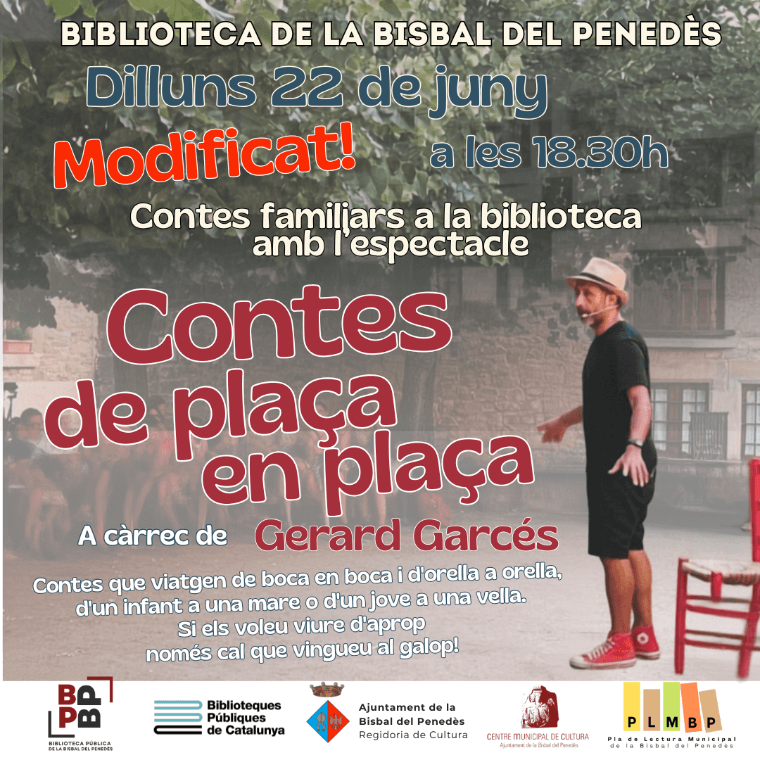 VA de Contes: Contes de plaça en plaça