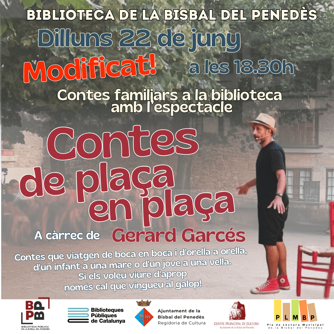 VA de Contes: Contes de plaça en plaça