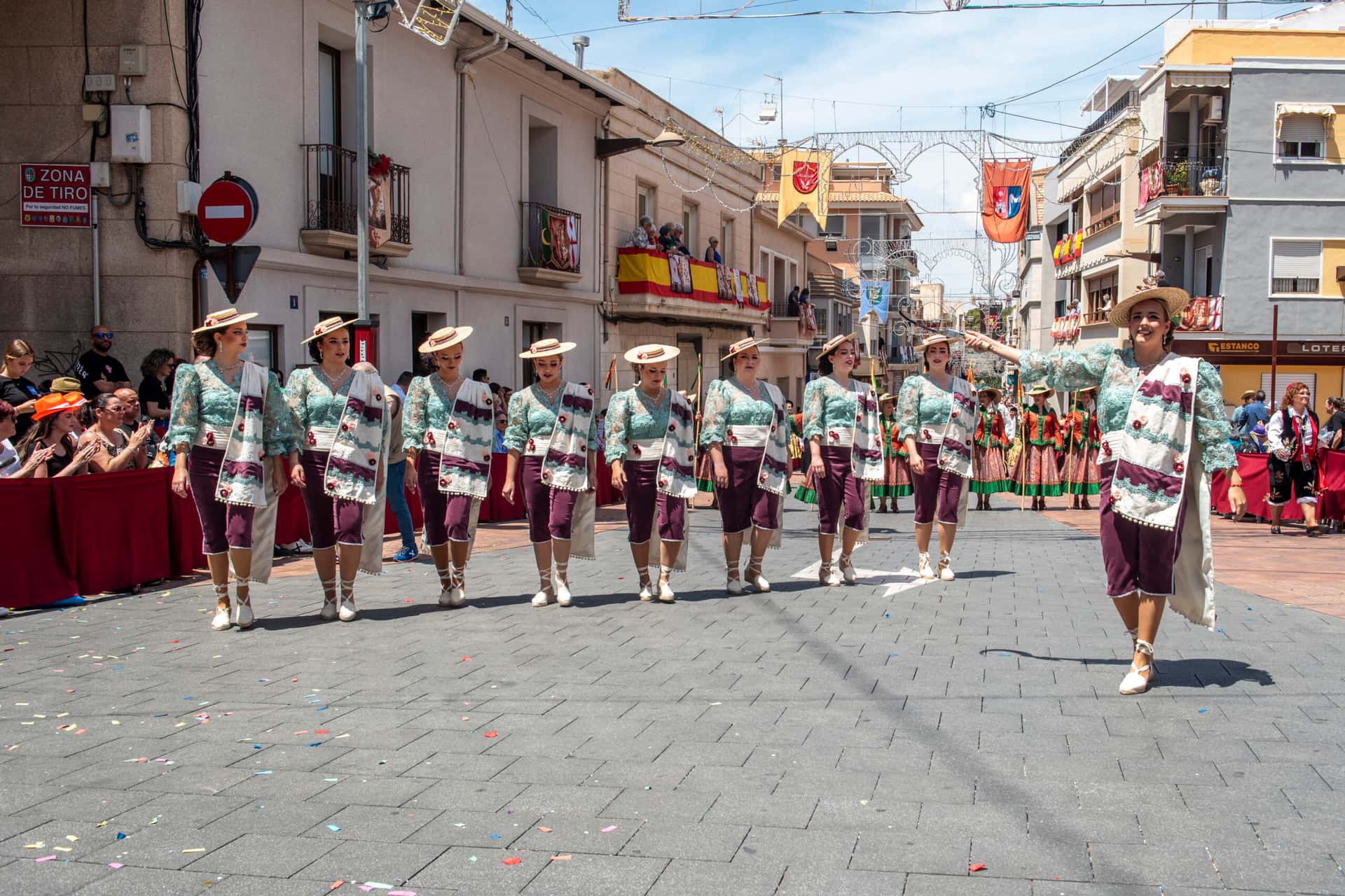 Cercavila festiva de Les Santes amb Los Labradores