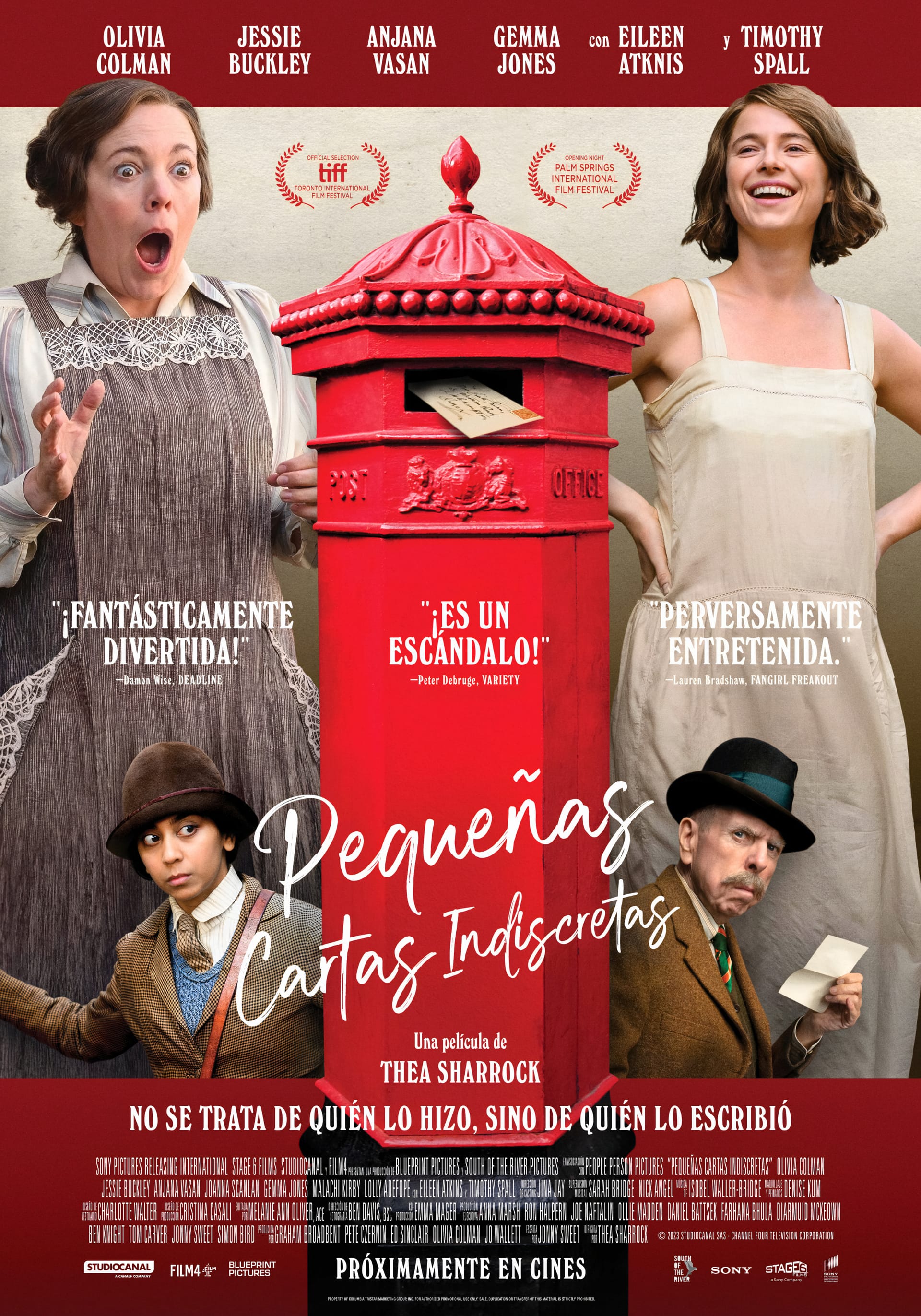 Pequeñas cartas indiscretas - Ciclo Heroínas del Cine