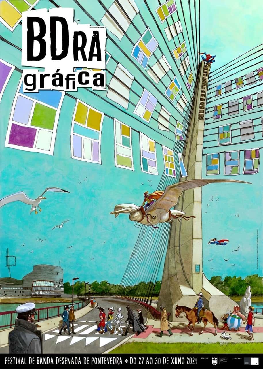 Guía del festival de cómic BDra Gráfica en Pontevedra