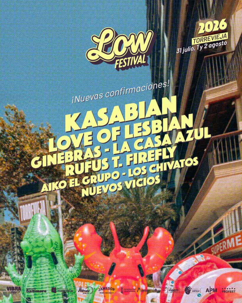 El LOW Festival llega a Torrevieja: cartel y fechas
